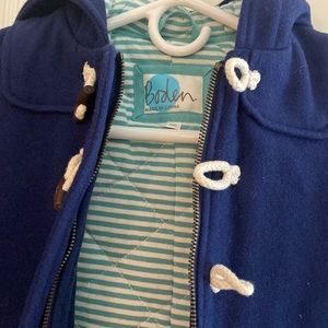 Biden Coat Navy size 3-4- Brand New No Tags